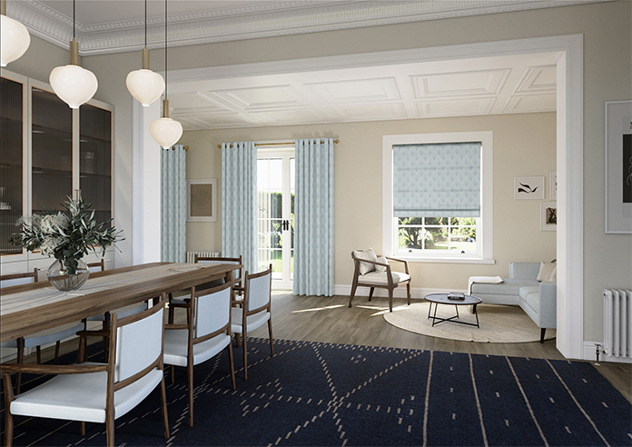 Boudoir, Sky - Roman Blind - Image 7